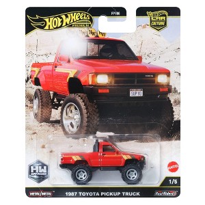 Hot Wheels 1987 Toyota Pickup Truck Off Road Car Culture Premium - 1 of 3