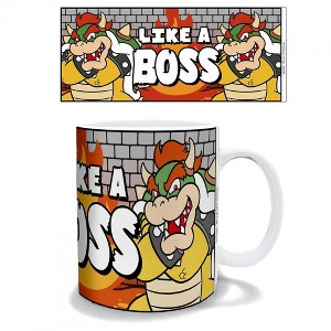 Adult Super Mario Bros. Bowser Like A Boss Mug - 1 of 1