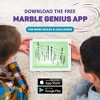 Marble Genius Marble Rails Jumps Set:10 Piece Marble Run (2 Standard Jumps, 3 Small Jumps, 5 Catches), Add-on for Marble Rails - 4 of 4