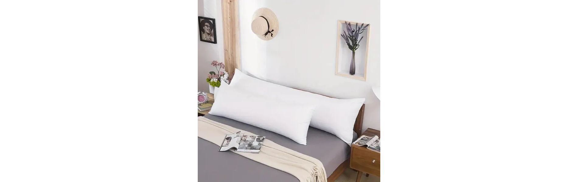 Racxily Body Pillow 14¡Á36Inch, 1pack