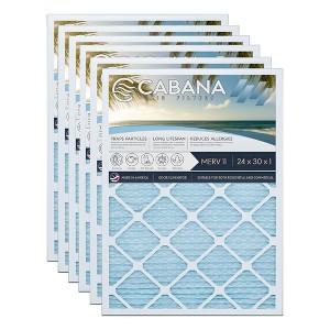Cabana Air Filters HVAC Furnace Air Filters, MERV 11 - 1 of 4