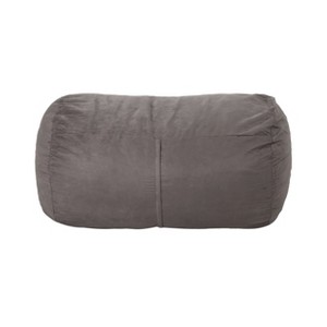 4' Skylar Bean Bag Chair Faux Leather - Christopher Knight Home - 1 of 4
