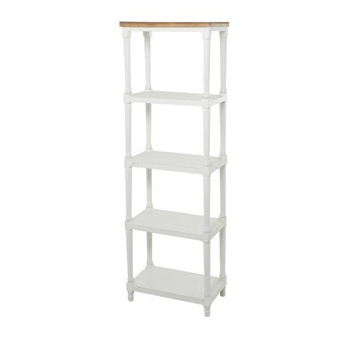 Target white store shelving unit