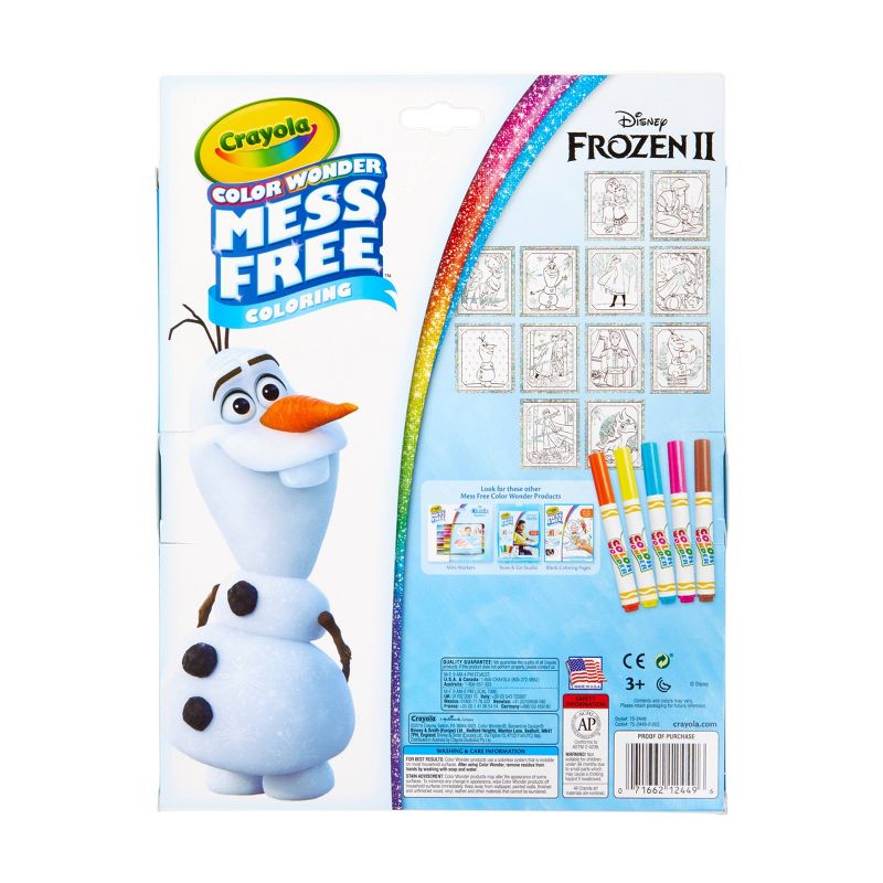 Crayola Color Wonder Glitter Coloring Kit - Disney Frozen 2, 6 of 9