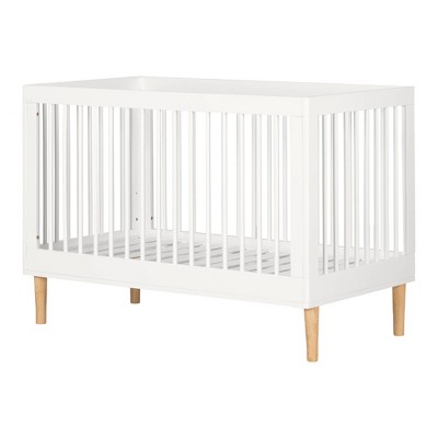 South Shore Balka Baby Crib with Adjustable Height - Pure White
