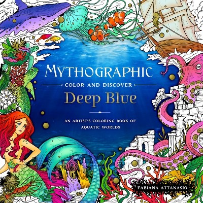 Mythographic Color and Discover: Crystal Kingdom: An Artist's Coloring Book  of Prismatic Playgrounds