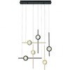 Eurofase Lighting Barletta 6 - Light Chandelier in  Gold/Black - 3 of 3