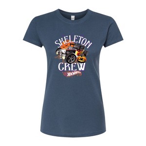 Women's - Hot Wheels - Halloween Fitted Graphic T-Shirt - 1 of 3