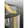 Progress Lighting Squire 3-Light Large Wall Lantern, Steel, Black Finish, Clear Glass Shade - 4 of 4