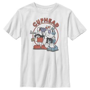 The Cuphead Show! Men's The Cuphead Show! Ms. Chalice Panels Graphic Tee