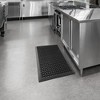 GRIDMANN Commercial Restaurant Floor Mats, Anti-Fatigue, Non-Slip and Grease Resistant Rubber Kitchen Drainage Mats, Black - 4 of 4
