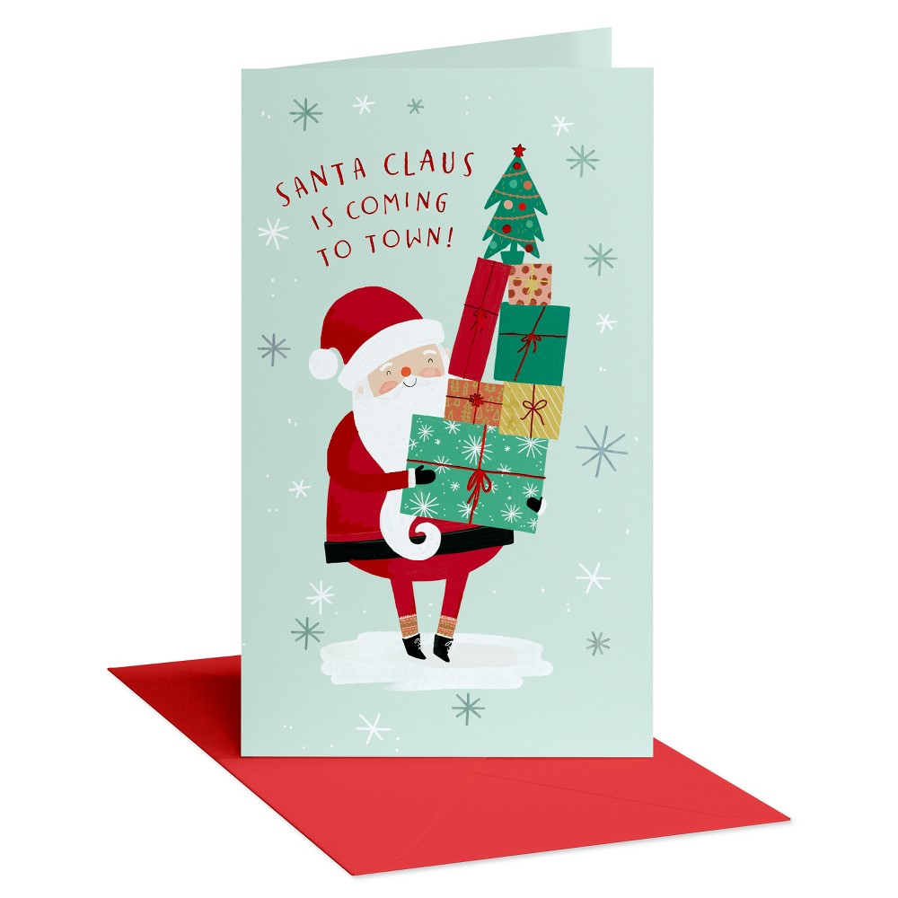 Carlton Cards Christmas Cards Santa Claus