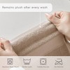 100% Premium Turkish Cotton Solid Color Bath Towel Set, Heavyweight High Absorbent Plushy & Durable Bath Towel - 4 of 4