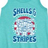 - Teenage Mutant Ninja Turtles - Shells And Stripes Graphic Sleeveless Aline Dress - 2 of 3