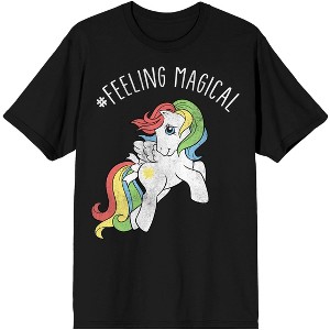 My Little Pony #FeelingMagical Mens Black Graphic Tee - 1 of 1