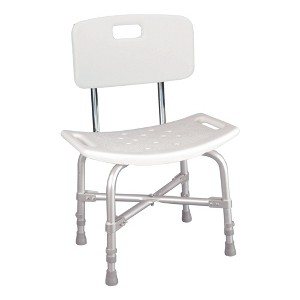 McKesson Bath Bench 20"W 12 Inch Seat Depth 500 lbs. Weight Capacity 146-12021KD-1 - 1 of 4