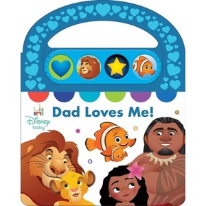 Disney Baby: Dad Loves Me! Sound Book - by  Pi Kids (Mixed Media Product) - 1 of 1