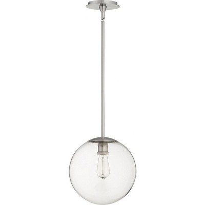 Quorum Lighting 1 - Light Pendant in  Satin Nickel