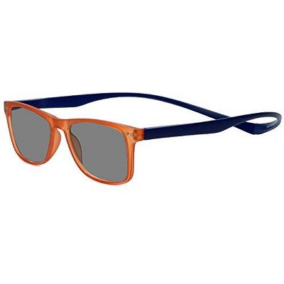 Magz Astoria Magnetic Polarized Sun OR Bi-Focal Sunglasses Orange Blue