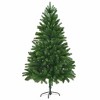 vidaXL Christmas Tree Artificial Xmas Tree with Needle-Shaped Branches Green - 82.7" Green - 2 of 4