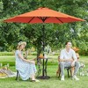 Yaheetech 9FT Patio Umbrella Market Umbrella with Button Tilt and Crank - 2 of 4