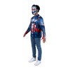 Marvel Men's Captain America Halloween Costume Apparel Top - 4 of 4