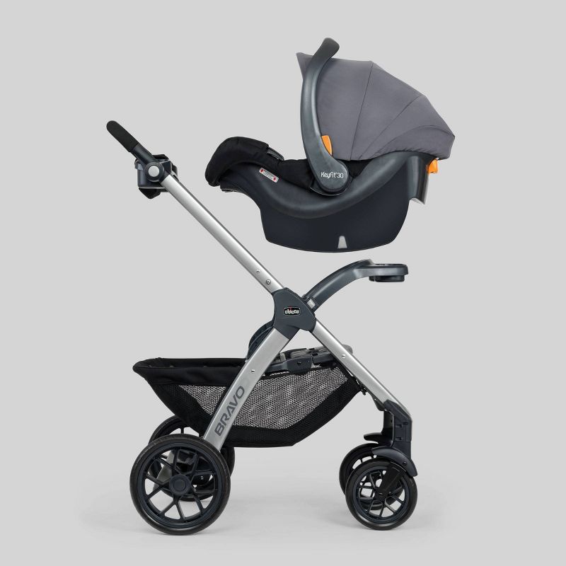 Chicco Bravo 3-in-1 Quick Fold Travel System, 4 of 22
