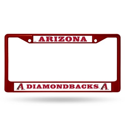 MLB Arizona Diamondbacks Colored Chrome License Plate Frame