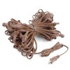 Novelty Lights Globe Outdoor String Lights with 100 Bulbs G30 Vintage Bulbs Brown Wire 100 Feet - 3 of 4