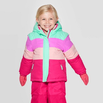 girls coat with mittens