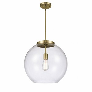 Athens - 1 Light Pendant In Industrial Style-16.38 Inches Tall and 15.75 Inches Wide - 1 of 1