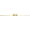 Black Bow Jewelry 1mm 10k Yellow Gold Solid Parisian Wheat Chain Necklace - 4 of 4