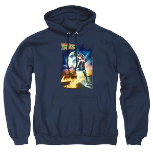 Back To The Future Poster Adult Pull-Over Hoodie - 1 of 4