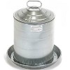 Miller Manufacturing 5 Gallon Double Wall Metal Poultry Fount Automatic Waterer - 2 of 3