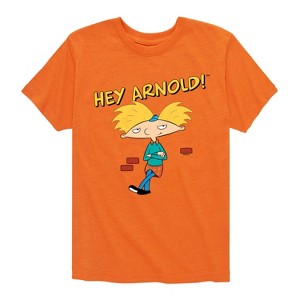 Boys' - Hey Arnold! - Cool Arnold Short Sleeve Graphic T-Shirt - 1 of 4