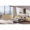 Finnhomy 4 Drawer Dresser for Bedroom 35.43” Wide Wooden Bedroom Dressers with Drawers, Rattan Dresser - 2 of 4