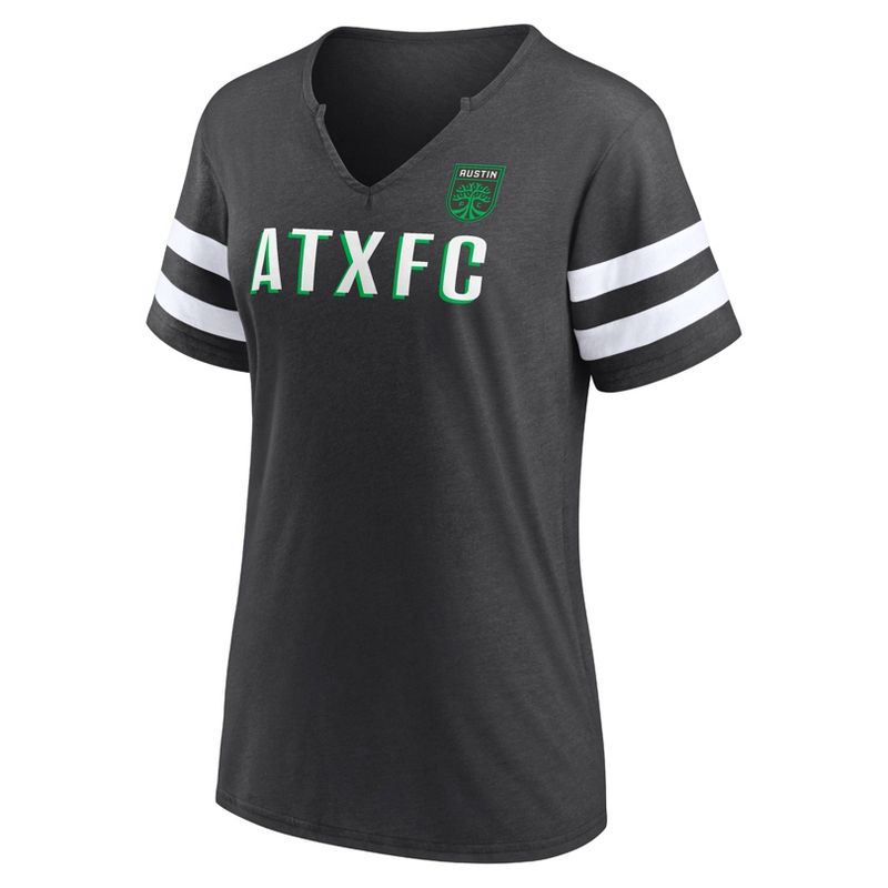 MLS Austin FC Women&#39;s Split Neck Team Specialty T-Shirt, 2 of 4
