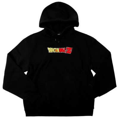 Dragon Ball Z Character Group Long Sleeve Black Hooded Sweatshirt
