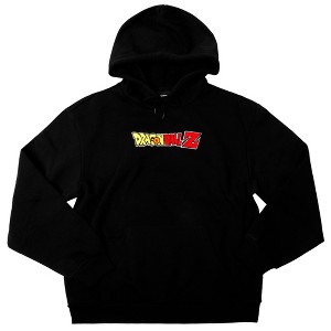 Dragon Ball Z Character Group Long Sleeve Black Hooded Sweatshirt - 1 of 4