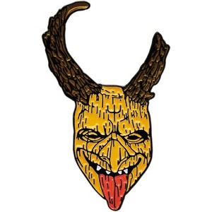 2" Krampus™ Dark Elf Stekkjarstaur Sheep Cote Cod Full-Color Enamel Pin - 1 of 1
