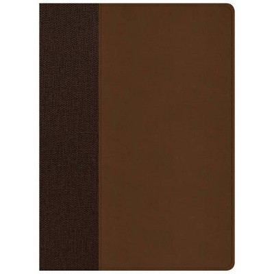 CSB Life Essentials Study Bible, Brown Leathertouch - by  Gene A Getz (Leather Bound)