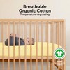 KeaBabies 2pk Soothe Fitted Crib Sheets Neutral, Organic Baby Crib Sheets, Fits Standard Nursery Baby Mattress - 2 of 4