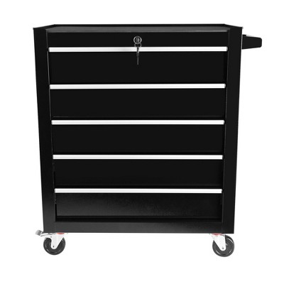 NicBex 5-Drawer Rolling Tool Chest Tool Storage Cabinet with Wheels for Garage Workshop