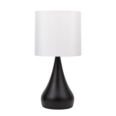 target black table lamp