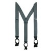 CTM Men's Elastic Button End Dress Suspender with Bachelor Buttons - 2 of 4