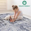 Kumasinova Trendy Stain-Resistant Area Rug – Non-Shedding Living Room Rug, Medallion Rugs for Living Room, Kid & Pet-Friendly, Boho Washable Rugs - 3 of 4
