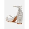 Mejuri Rhinestones And Pearl Embellished Women Sandals - 3 of 4