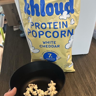 Khloud White Cheddar Protein Popcorn - 4oz : Target