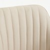 Furniliving Tufted Swivel Armchair Linen Upholstered for Home Office/Living Room/Bedroom - 4 of 4