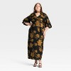 Women's Tie Neck Maxi Dress - A New Day™ - 3 of 3